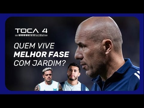 Técnico Leonardo Jardim tem dúvida na direita, para escalar o Cruzeiro no próximo jogo do Brasileirão